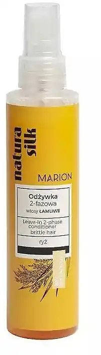Two-phase conditioner for brittle hair