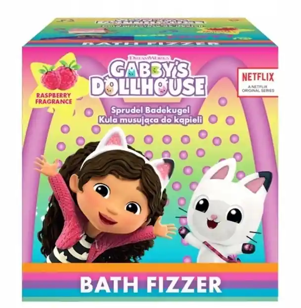 Bath Bomb, Raspberry Scent - Bath and Body