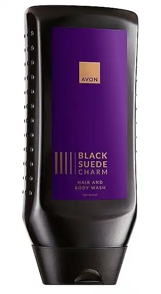 Avon Black Suede Charm - Bath and Body