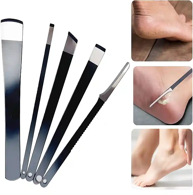 Professional 5-in-1 Pedicure Knife Set