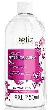 Delia Cosmetics Soothing Micellar Water 3in1 - Makeup